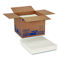 Flat Linen Replacement Dinner Napkin, 1-Ply, 16 x 15, White, 1,000/Carton (92120)