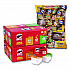 Mini Milk Chocolate and Pringles Snack Stacks Variety Combo Pack, 62 oz Bag Mini/Fun Size, (36) Cups Assorted Flavors/Bundle (60004170)
