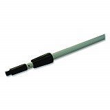 Aluminum Extension Pole, Two Sections, 8 ft, Silver/Black (8POLE6)