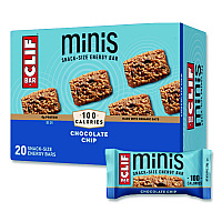Energy Bar, Mini Chocolate Chip, 0.99 oz Bar, 20/Box (CCC37654)