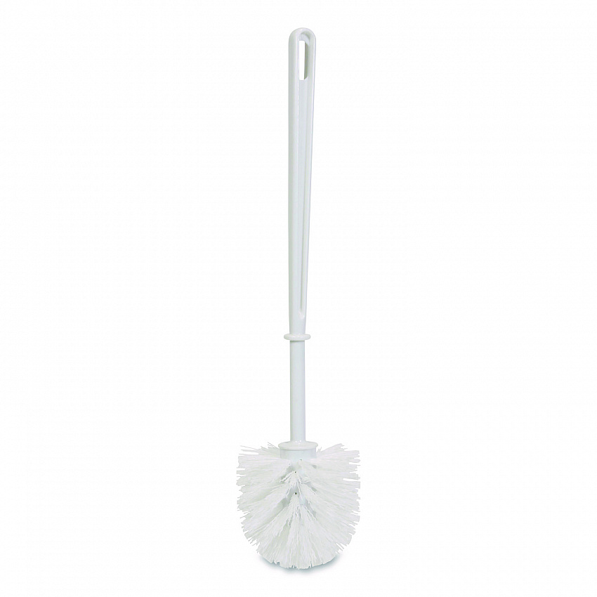 Spiral Bowl Brush, 13" Handle, White (BWLBRUSH12)
