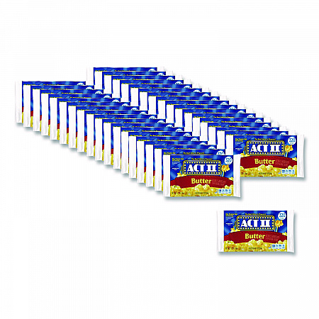 Microwave Popcorn, Butter, 2.75 oz Bag, 36/Carton (GOV23223)