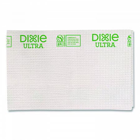 Dine-A-Cloth FLAX Foodservice Wipers, 1-Ply, 12.75 x 21, White, 144/Box (29662)