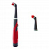 Reveal Power Scrubber, Red/White Nylon Bristles, 1.73