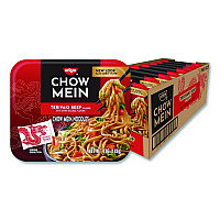 Teriyaki Beef Chow Mein Noodles, 4 oz Bowl, 8/Carton (NIS08723)