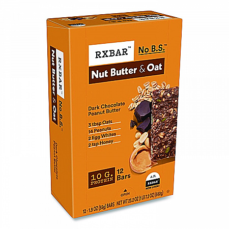 Gluten-Free Peanut Butter Dark Chocolate Protein Bar, 1.9 oz Bar, 12/Box (KEE00718)
