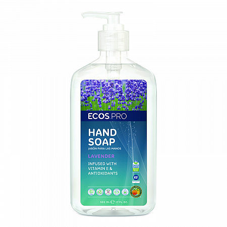 Liquid Hand Soap, Lavender Scent, 17 oz (PL96656EA)