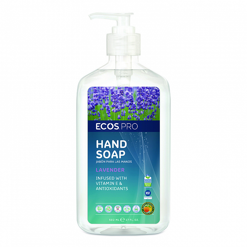 Liquid Hand Soap, Lavender Scent, 17 oz (PL96656EA)