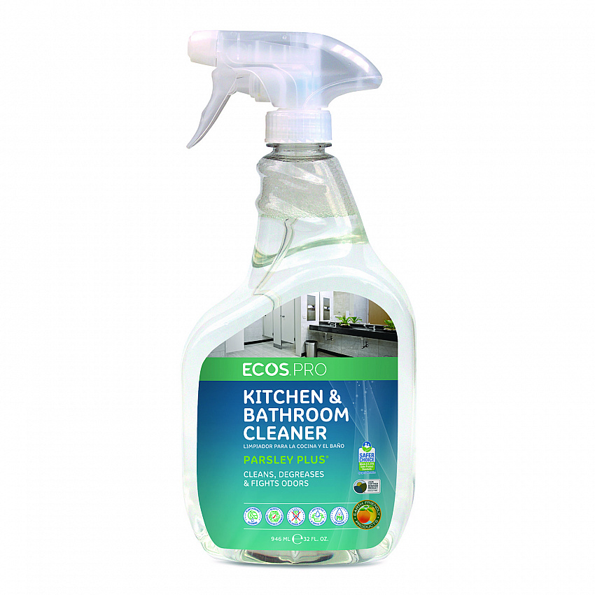 Parsley Plus All-Purpose Kitchen and Bathroom Cleaner, 32 oz Spray Bottle (PL97466EA)