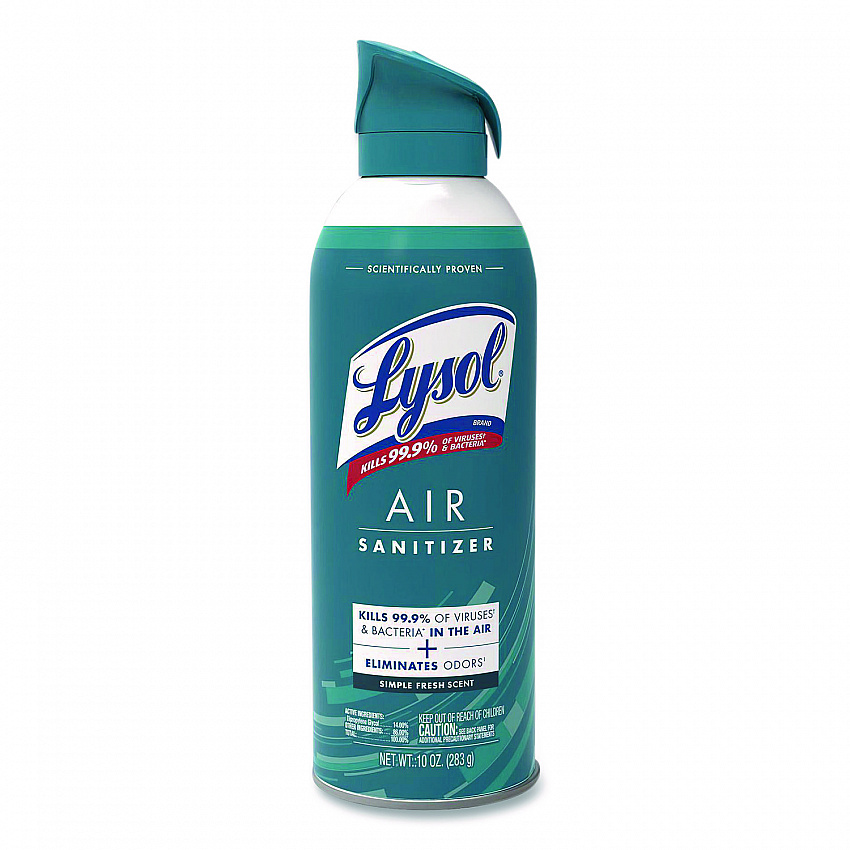 Air Sanitizer Spray, Simple Fresh Scent, 10oz Aerosol Spray (99350EA)