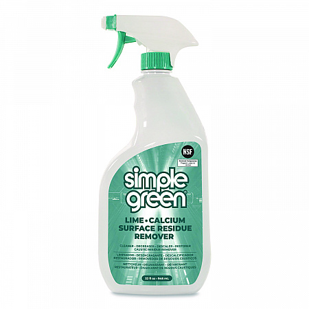 Lime Calcium Surface Residue Remover, 32 oz Spray Bottle, 12/Carton (1700032)