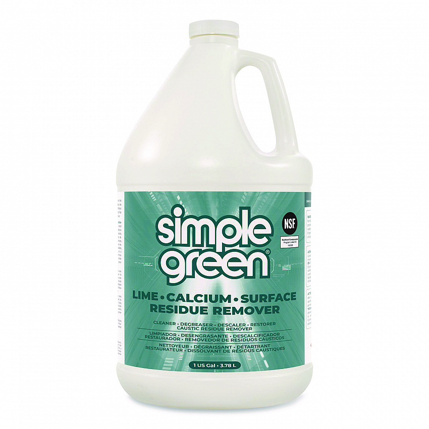 Lime Calcium Surface Residue Remover, 1 gal Bottle, 6/Carton (1700128)
