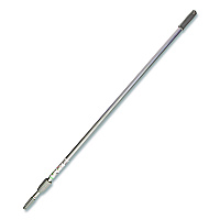 SmartColor TelePole, 48" to 96", Silver/Green (EZ25G)