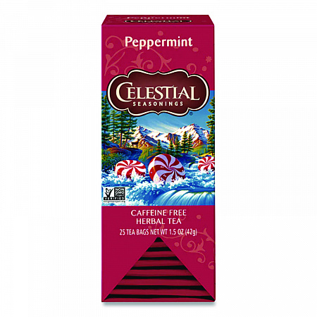 Tea, Herbal Peppermint, 25/Box (CES31012)