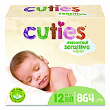 Premium Wipes, Unscented, White, 72 Wipes/Pack, 12 Packs/Carton (CR16413)
