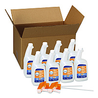 Fabric Refresher Spray, Fresh Clean Scent, (8) 32 oz Bottles and (2) Trigger Sprayers/Carton (03259CT)