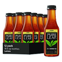 Iced Tea, Lemon, 18.5 oz, 12/Carton (28618)