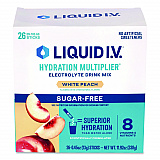 Sugar-Free Hydration Multiplier, White Peach, 26 Packets/Box (22002515)