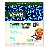 Caffeinated Protein Bar, Oatmeal Chocolate Chip, 1.8 oz Bar, 12/Box (22002523)