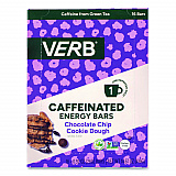 Caffeinated Energy Bar, Chocolate Chip Cookie Dough, 0.92 oz Bar, 16/Box (22002525)