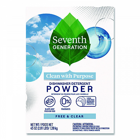 Automatic Dishwasher Powder, Free and Clear/Unscented, 45 oz Box (22150EA)