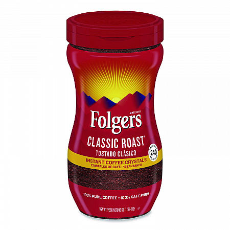 Classic Roast Instant Coffee, 16 oz Jar (06922)