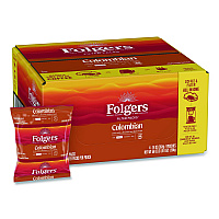 Coffee Filter Packs, 100% Colombian, 1.4 oz Pack, 40/Carton (10107)