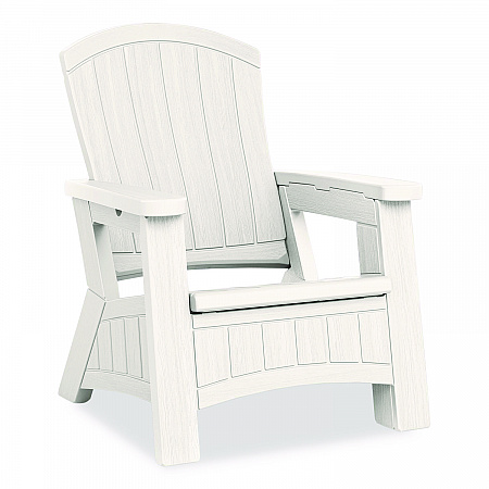 Adirondack Chair with Storage, Supports Up to 375 lb, 14.5