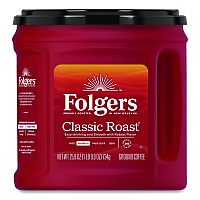 Coffee, Classic Roast, Ground, 25.9 oz Canister (20421EA)