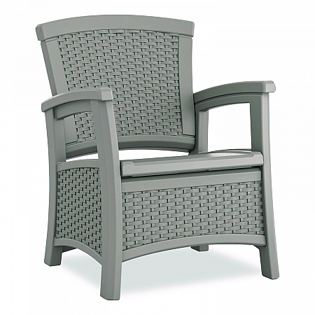 Elements Club Chair with Storage, Supports Up to 300 lb, 17