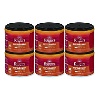 100% Columbian Coffee, 22.6 oz Canister, 6/Carton (30445CT)