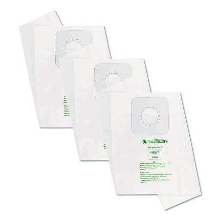 Replacement Vacuum Bags, Fits NSS M1 PIG, 3/Pack (M1PIGP)