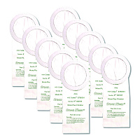 Replacement Vacuum Bags, Fits NSS Outlaw/ProTeam QuarterVac/Sandia/Sanitaire, 10/Pack (QVACP)
