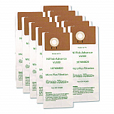 Replacement Vacuum Bags, Fits Advance VU500, 10/Pack (VU500P)