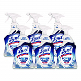 Disinfectant Power Bathroom Foamer, Liquid, Unscented, 22 oz Trigger Spray Bottle, 6/Carton (90036CT)
