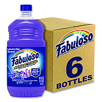 Antibacterial Multi-Purpose Cleaner, Lavender Scent, 48 oz Bottle, 6/Carton (98573)
