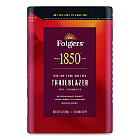 Trailblazer Roast Ground Coffee, 12 oz Canister (62881EA)