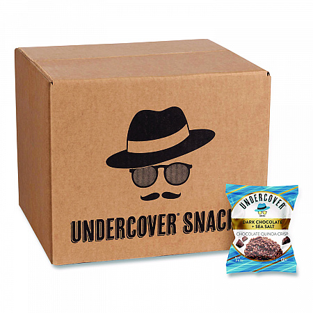 Dark Chocolate and Sea Salt Mini Quinoa Crisps, 0.25 oz Bag, 125/Carton (30700382)