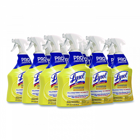 Advanced Deep Clean All Purpose Cleaner, Lemon Breeze Scent, 32 oz Trigger Spray Bottle, 12/Carton (00351)