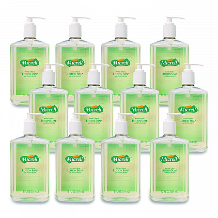 Antibacterial Lotion Soap, Floral Scent, 12 oz (975912)