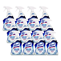 Disinfectant Power Bathroom Foamer, Liquid, Atlantic Fresh Scent, 32 oz Spray Bottle, 12/Carton (02699CT)
