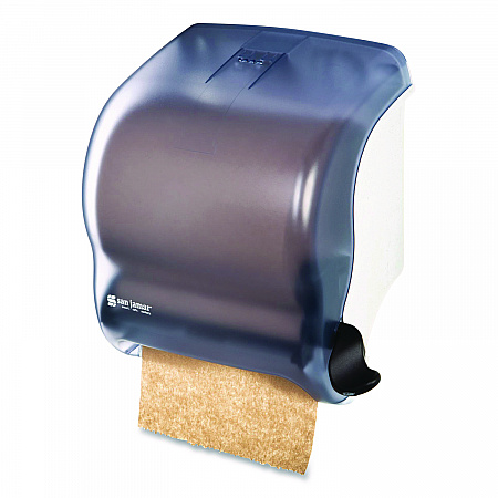 Classic Element Lever Roll Towel Dispenser, 12.5 x 8.5 x 12.75, Blue (T950TBL)