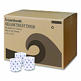 Two-Ply Toilet Tissue, Septic Safe, White, 400 Sheets/Roll, 96 Rolls/Carton (6144)