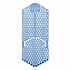 Tsunami, Urinal Screen, Cotton Blossom Scent, Blue, 148 g, 6/Carton (TSU6CBC)