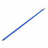 Plastic Coated Metal Handle, 0.85" dia x 48", Blue, 12/Carton (362019414)