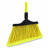MaxiSweep Angle Broom With Fiberglass Handle, 57" Length, Yellow/Black (91355)