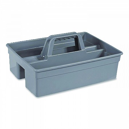 MaxiRough Maid Caddies, Two Compartments, 12 x 7, Gray (96981)