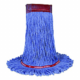 MaxiClean Loop-End Mop, Cotton/Synthetic, 20 oz, Blue (97156)