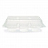 Bakery Containers, Muffin/Cupcake, 7.25 x 9.88 x 3.13, Clear, 250/Carton (18200)