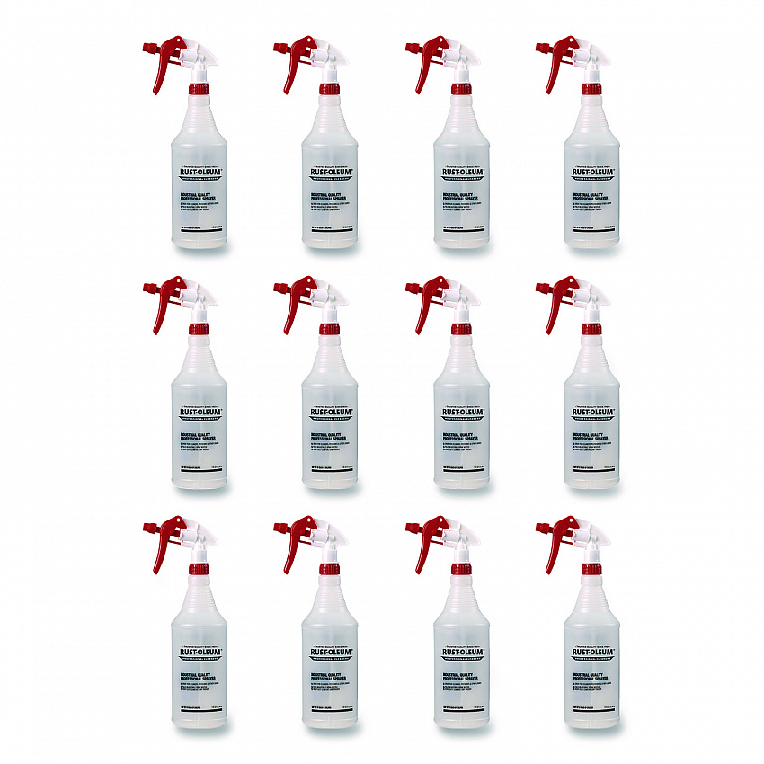 Empty Trigger Sprayer, 32 oz, Clear, 12/Carton (394872)